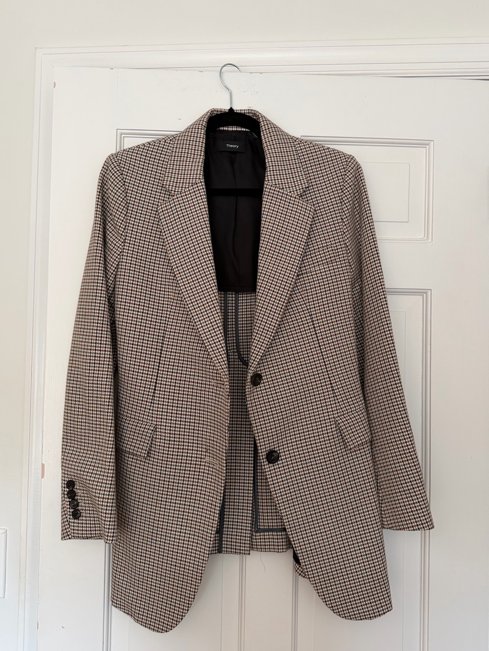 Theory Houndstooth Blazer